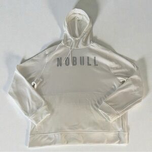 NOBULL White Hoodie. Like new.